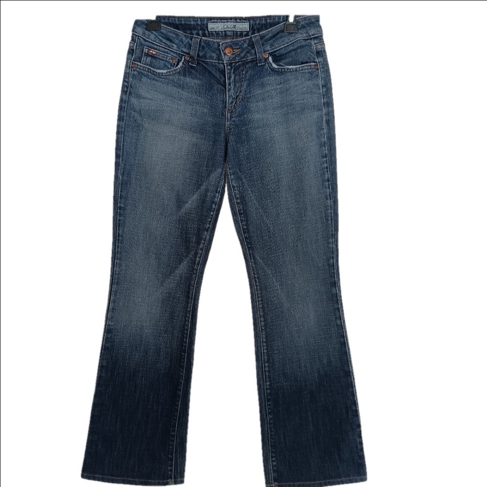 Joe's Jeans Gigi Bootcut Women 29 Blue Medium Wash Low Rise WI85730 USA Made